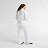 Women's Violet Shirt, Blanc - Blouses - 3