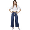 Women's Charlotte Culotte, Malibu - Jeans - 1 - thumbnail