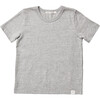 Sasha Classic Tee, Heather Grey - Tees - 1 - thumbnail