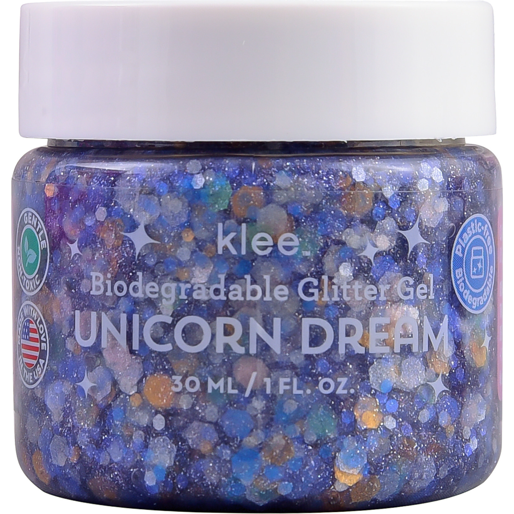 Klee Kids, Klee Kids Bio Glitter- Pink Glitterbug