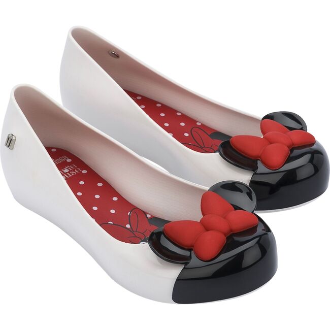Mini Mickey & Friends Kid, White/Black/Red - Flats - 1