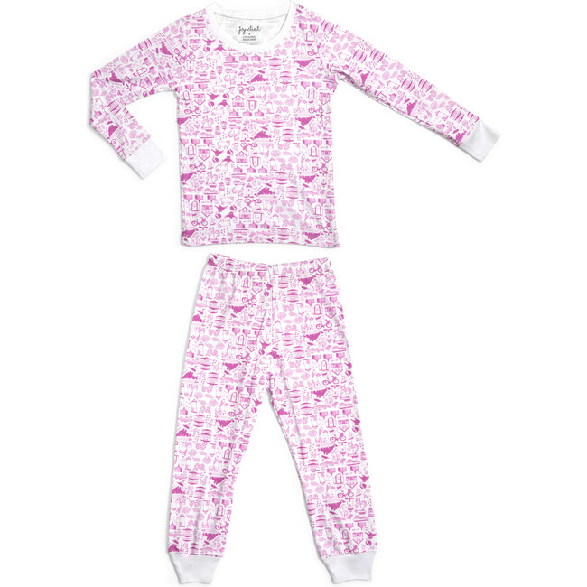 Martha's Vineyard Pajama Set, Vineyard Violet