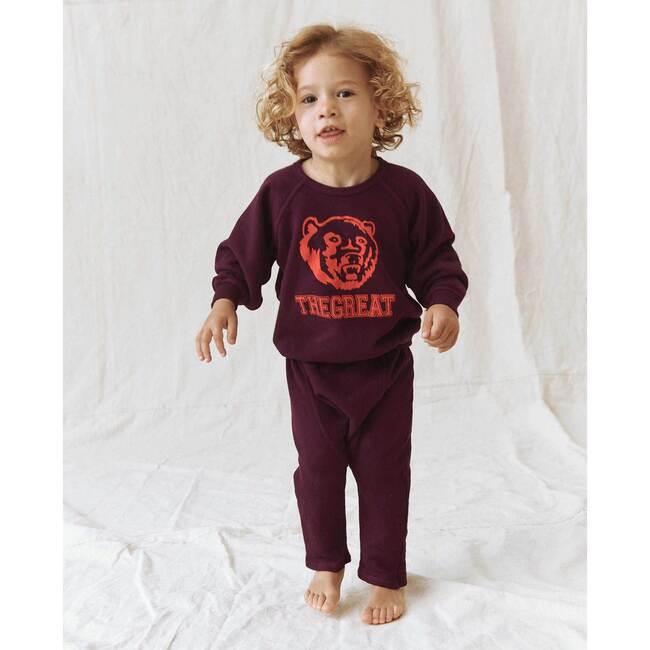 The Little Gym Pant, Mulberry - Sweatpants - 2