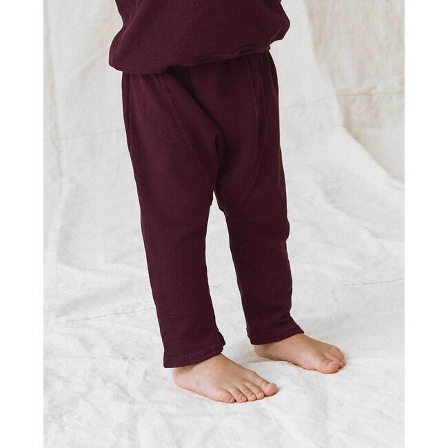 The Little Gym Pant, Mulberry - Sweatpants - 4