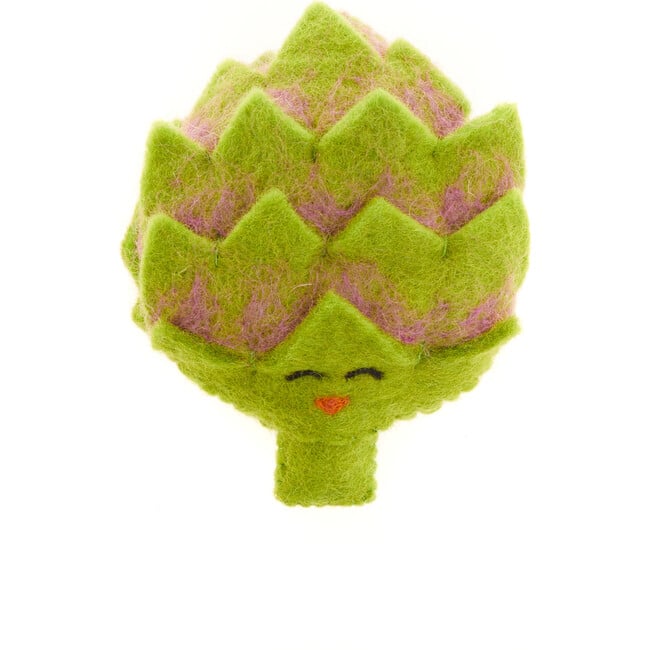 Felt Artichoke Toy, Green