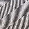 Mechot Cotton Throw Blanket, Dark Grey - Throws - 3