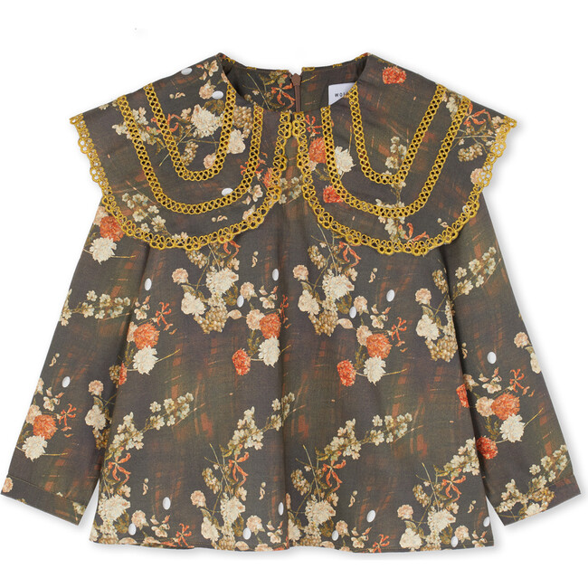 Ermelinda Top, Gold Winter Lady