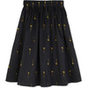 Lurdes Skirt, Gold Tipsy Daisy - Skirts - 1 - thumbnail