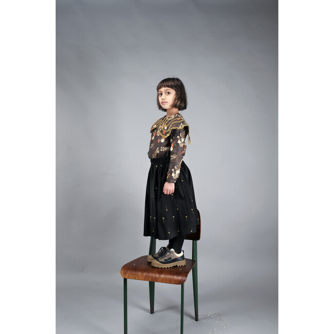Ermelinda Top, Gold Winter Lady - Blouses - 4