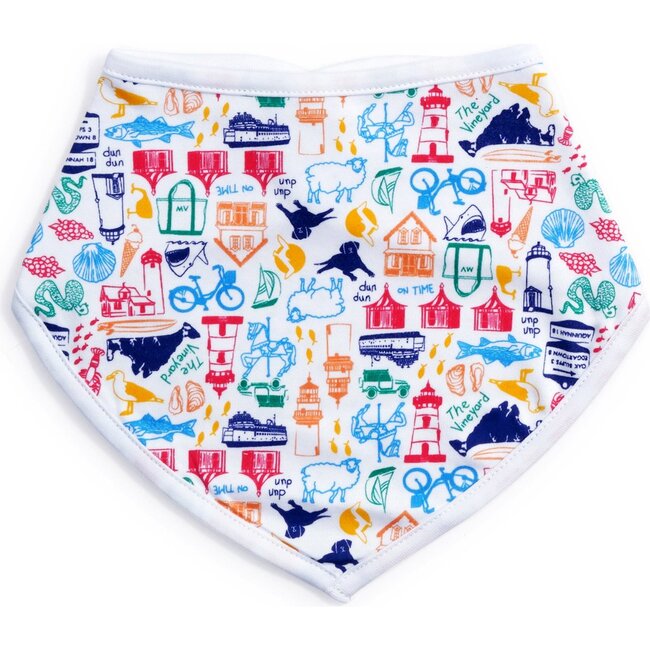 Martha's Vineyard Bandana Bib, Multi