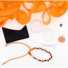 Set of 4 Vintage Halloween Surprise Balls, Orange Multi - Tableware - 1 - thumbnail