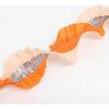 Pastel Halloween Stitched Streamer, Orange Multi - Garlands - 4