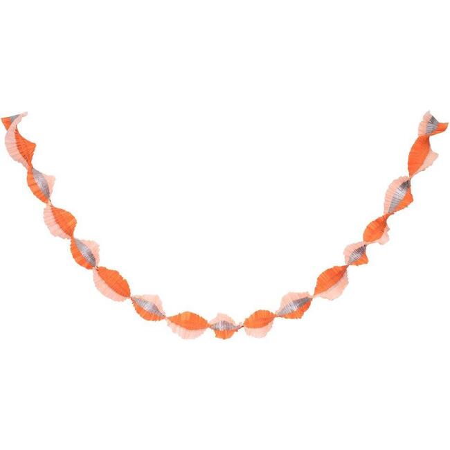 Pastel Halloween Stitched Streamer, Orange Multi - Garlands - 3
