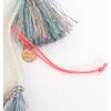 Unicorn Fabric Tree Ornament, White Glitter - Ornaments - 4