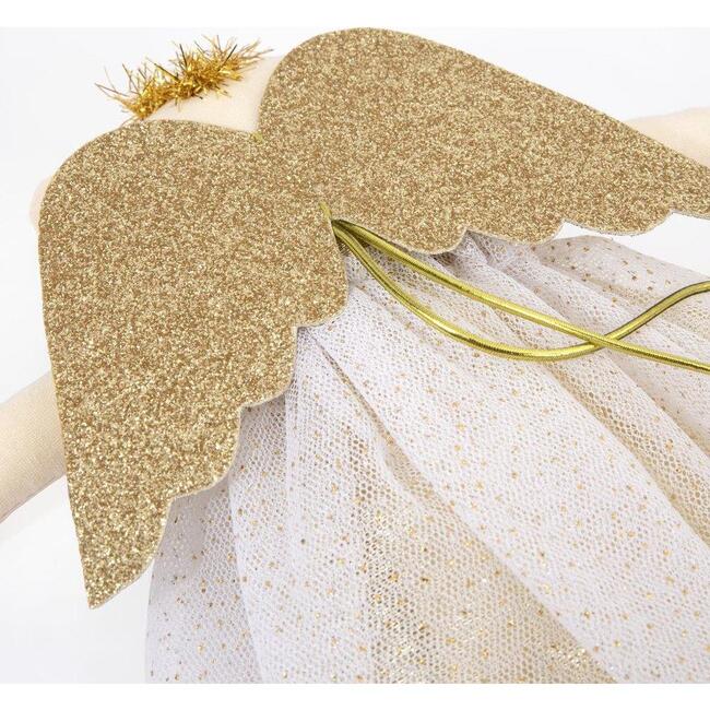 Gold Angel Mouse Tree Topper