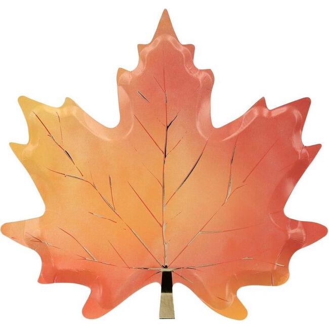 Maple Leaf Plates