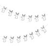 Silver Reindeer Garland - Garlands - 1 - thumbnail