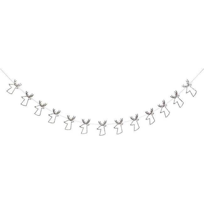 Silver Reindeer Garland - Garlands - 4