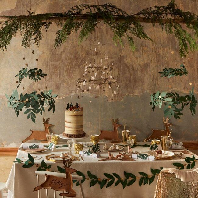 Festive Foliage Chandelier - Decorations - 6