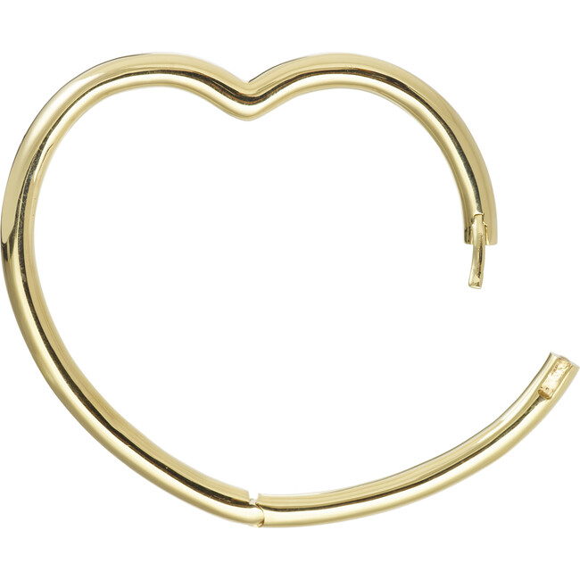 Heart Band Bracelet, Yellow Gold