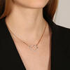 Heart Clasp Necklace, Yellow Gold - Necklaces - 5 - thumbnail