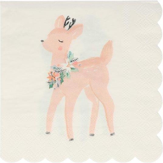 Pastel Deer Napkins - Party - 1