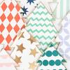 Patterned Christmas Tree Plates - Party - 3