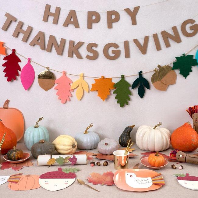 Thanksgiving Fringed Turkey Napkins - Party - 3