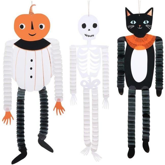 Vintage Halloween Honeycomb Decorations - Party - 1