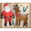 Santa & Reindeer Christmas Cookie Cutters - Party - 1 - thumbnail