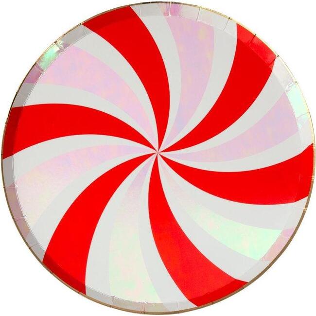 Peppermint Swirl Side Plates - Party - 1