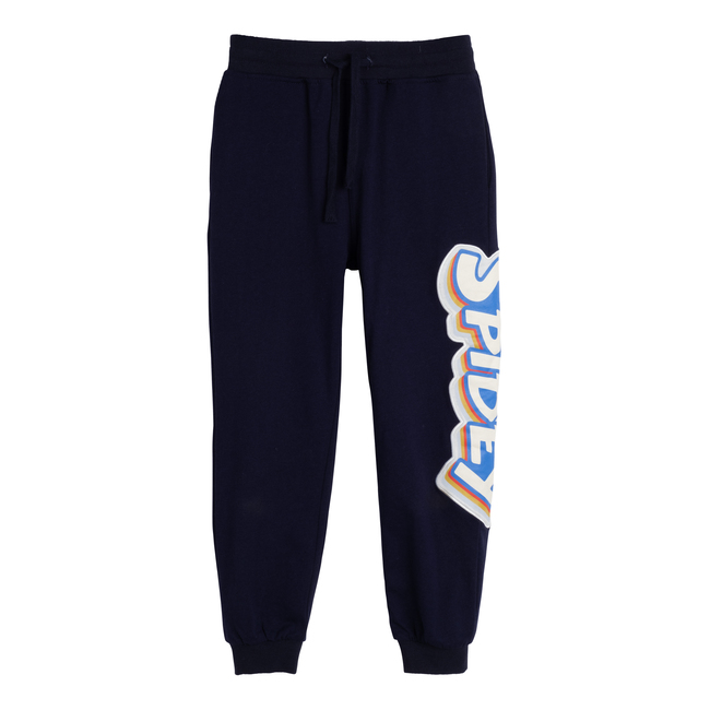 Jogger with Side Spidey Graphic, Navy