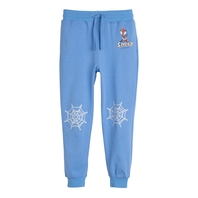 Jogger with Spidey Web Knee Graphic, Royal Blue