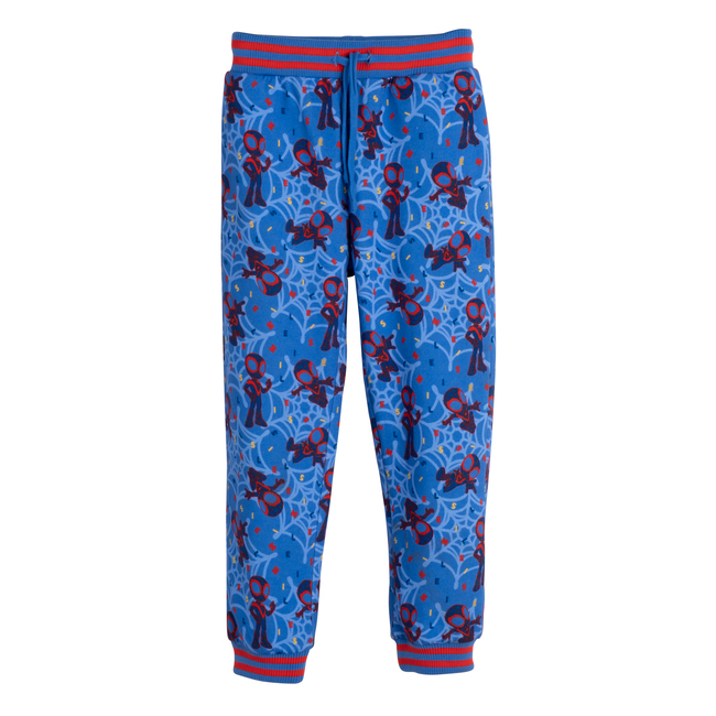 All-Over Print Sweatpant featuring Miles Morales, Royal Blue & Red