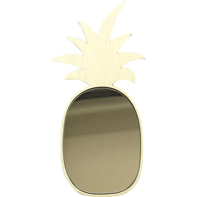 Pineapple Mirror, Wood/Mirror
