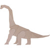 Origami Wooden Wall Decor, Diplodocus - Wall Décor - 1 - thumbnail