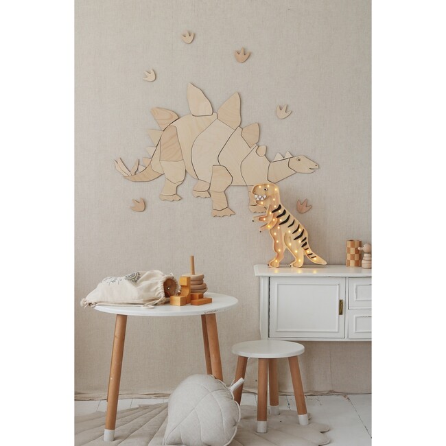 Origami Wooden Wall Decor, Stegosaurus - Wall Décor - 4