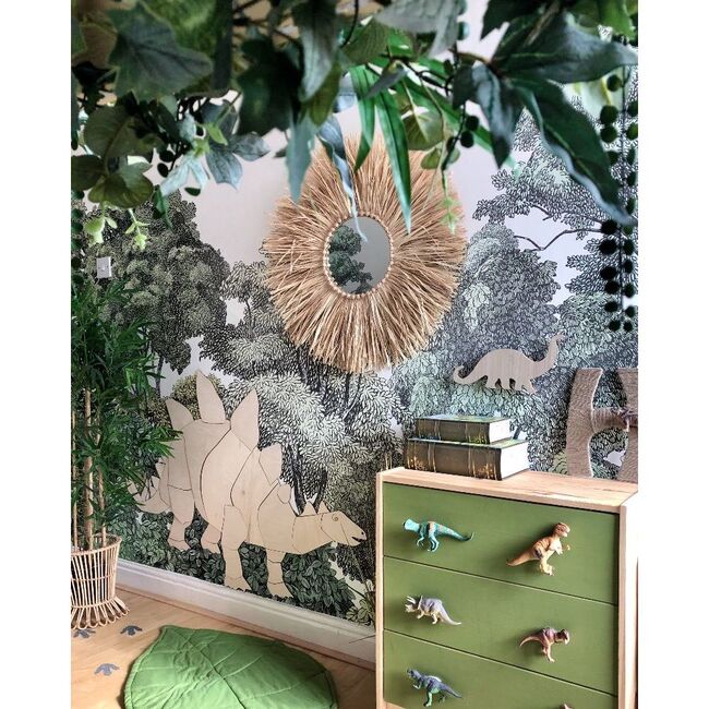 Origami Wooden Wall Decor, Stegosaurus - Wall Décor - 8
