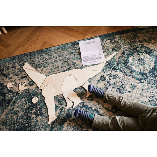 Origami Wooden Wall Decor, Diplodocus - Wall Décor - 6