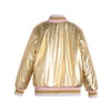 Axl Lightweight Bomber Jacket, Metallic Gold - Jackets - 3