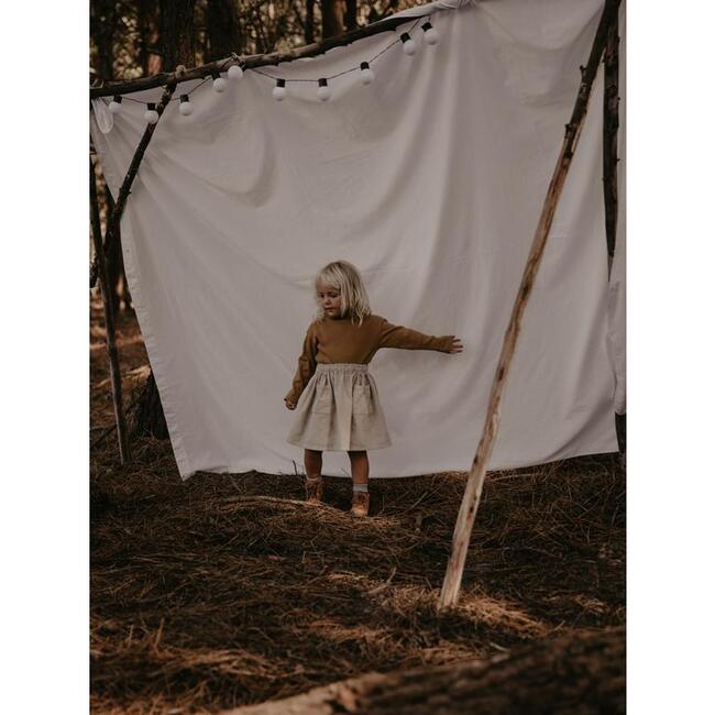 The Simple Skirt, Oatmeal - Skirts - 4