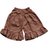 The Ruffle Culotte, Cinnamon - Skirts - 1 - thumbnail