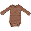 The Ribbed Onesie, Cinnamon - Onesies - 1 - thumbnail