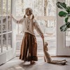 The Ruffle Culotte, Cinnamon - Skirts - 2
