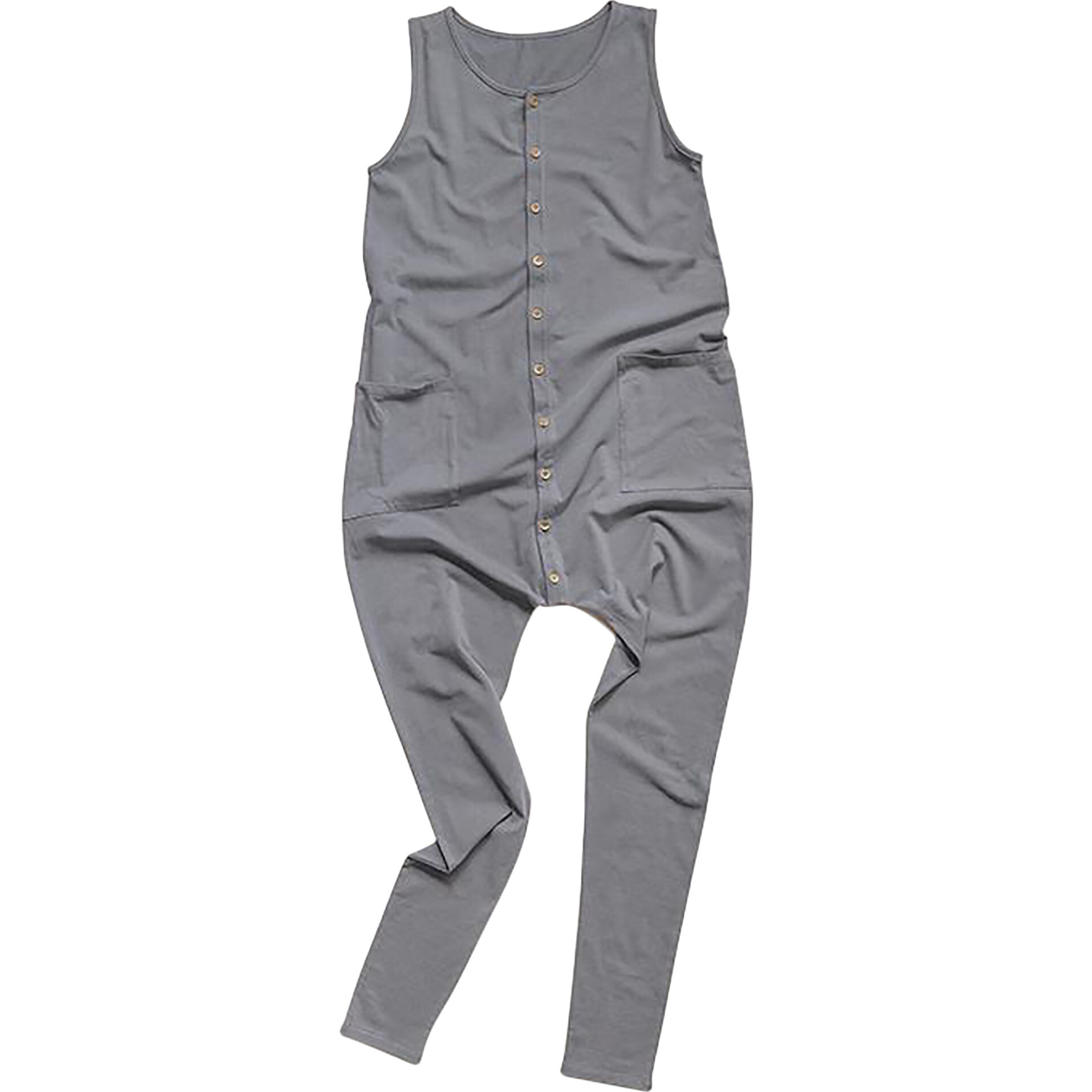 The Women's Free Range Jumpsuit, Lead Gray - Jumpsuits - 1