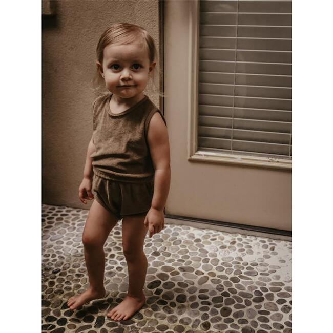 The Vintage Romper, Walnut - Rompers - 4