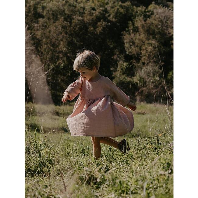 The Muslin Dress, Antique Rose - Dresses - 3