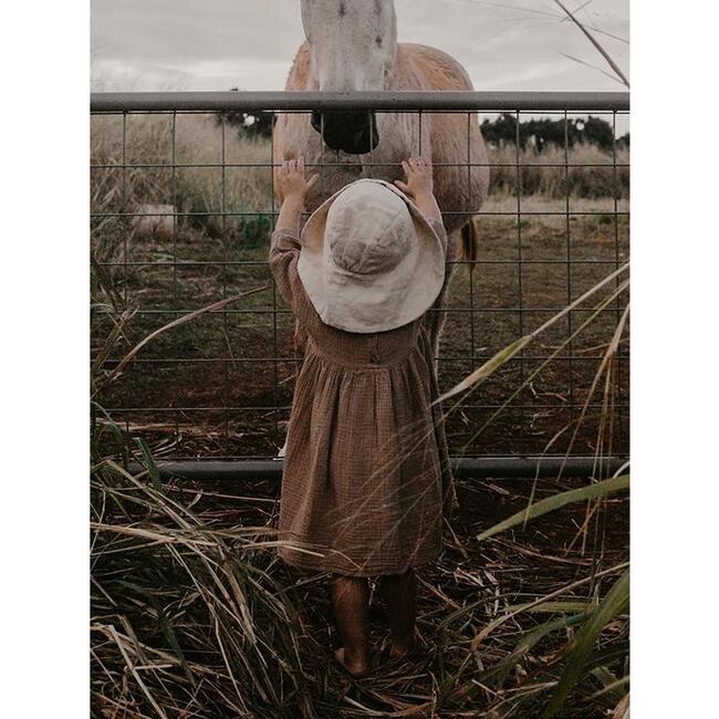 The Muslin Dress, Camel - Dresses - 3