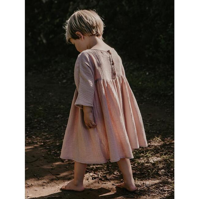 The Muslin Dress, Antique Rose - Dresses - 5