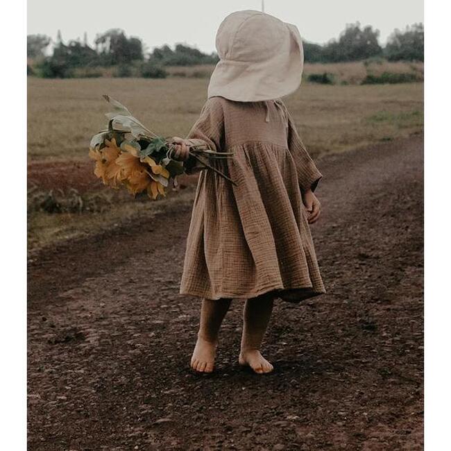 The Muslin Dress, Camel - Dresses - 4